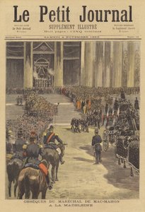 Marshal MacMahons begravelse af after Henri Meyer