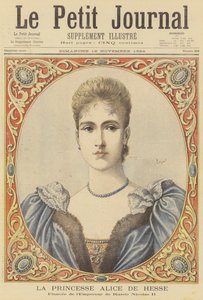 Prinsesse Alix af Hessen, forlovede til zar Nicholas II af Rusland