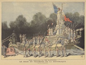 Republikkens triumf, flyder på den nationale festival til fejring af hundredåret ?
