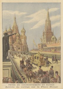 Kroningen af zar Nicholas II og tsarina Alexandra af Rusland