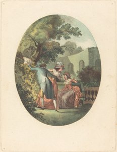 La statue du dieu Pan (Statue of the God Pan) af after Henri Nicolas van Gorp