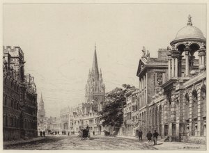 High Street af after Henri Toussaint