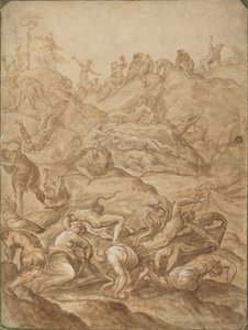 Den brave slange af after Jacopo Tintoretto