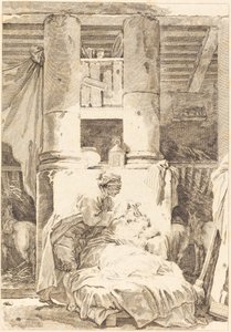 muleteren af after Jean Honoré Fragonard