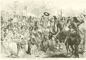 Restaureringen af Charles II af after John Gilbert