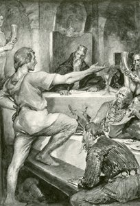Beowulf svarer hovmodigt til Hunferth