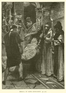 Begravelse af kong Ethelbert af after John Henry Frederick Bacon