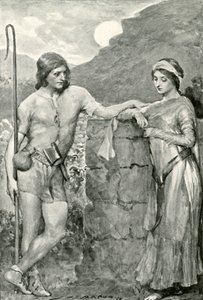Olaf og Sigrid af after John Henry Frederick Bacon