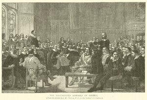 Westminster-forsamlingen af divinerne af after John Rogers Herbert