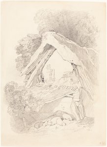 Sommerhus ved Diss af after John Sell Cotman British 19th Century