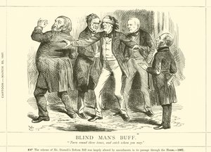 Blind Mans Buff af after John Tenniel