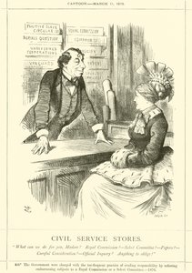 Civil Service Stores af after John Tenniel