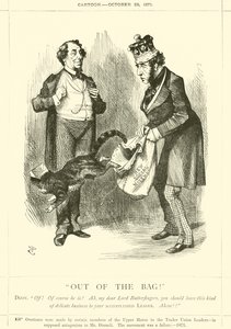 Ud af posen! af after John Tenniel