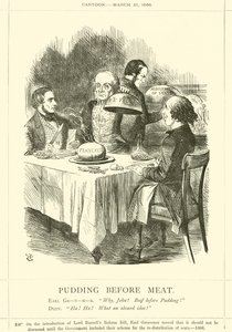 Budding før kød af after John Tenniel