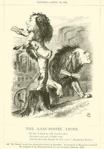 Lancashire Lions af after John Tenniel