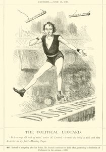 Den politiske trikot af after John Tenniel