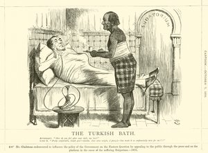 Det tyrkiske bad af after John Tenniel