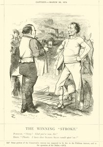 Vinderslaget af after John Tenniel
