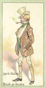 Lord Gules, bog om snobberne (chromolitho) af after Joseph Clayton Clarke