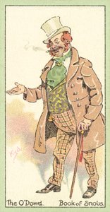 ODowd, bog om snobberne (chromolitho) af after Joseph Clayton Clarke