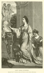 Lady Sarah Bunbury af after Joshua Reynolds