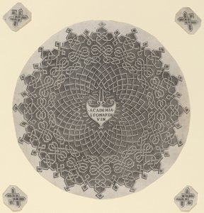 Første knude af after Leonardo da Vinci