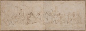 Den sidste nadver af after Leonardo da Vinci Vincenzo Tamagni