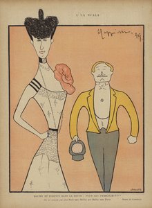 Balthy og Fordyce, Illustration til Le Rire