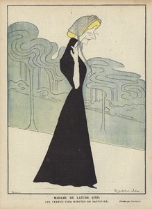 Madame De Latude (GYP), Illustration for Le Rire