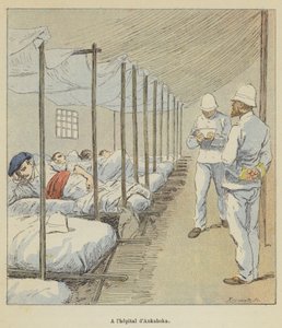 En lhopital dAnkaboka af after Louis Charles Bombled