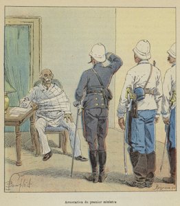Anholdelse af premierministeren af after Louis Charles Bombled