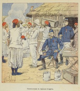 Kanton af det algeriske regiment af after Louis Charles Bombled