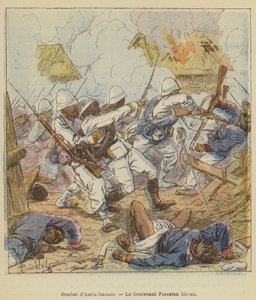 Ambodimonto-kamp, ​​løjtnant Foreston sår af after Louis Charles Bombled