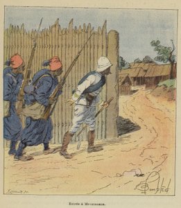 Forret en Mevatanana af after Louis Charles Bombled