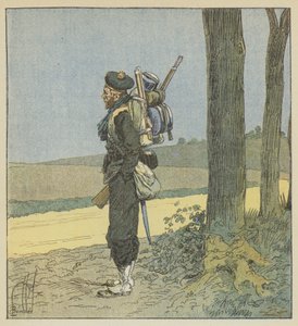Fusilier marin af after Louis Charles Bombled