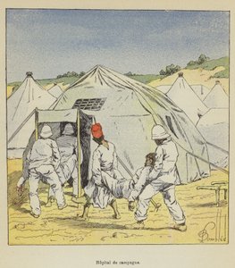 Landshospital af after Louis Charles Bombled