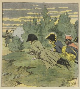 LEmpereur court un grand danger a Iena af after Louis Charles Bombled