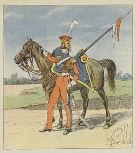 Hollandsk Lancer, Rød Lancer fra den 2. Lancer af den kejserlige garde