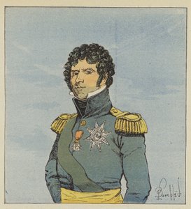Marskal Bernadotte af after Louis Charles Bombled