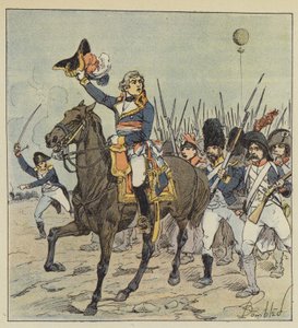 Marskal Jourdan af after Louis Charles Bombled