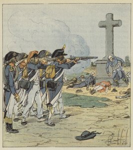 Tre fjerdedele af den franske adel blev således ødelagt af after Louis Charles Bombled