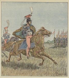 Poniatowsky var den rigtige konge af Polen af after Louis Charles Bombled