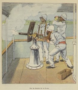 På de modiges afføring af after Louis Charles Bombled