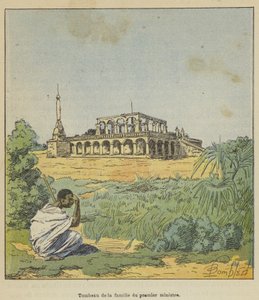 Statsministerens familiegrav af after Louis Charles Bombled