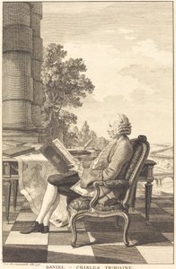 Daniel-Charles Trudaine af after Louis de Carrogis French 18th Century called Carmontelle