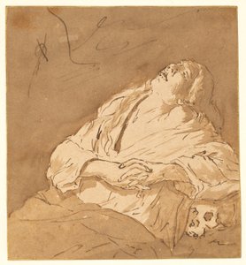 Sankt Maria Magdalena i ekstase af after Michelangelo Merisi da Caravaggio
