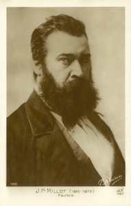 Jean-Francois Millet, fransk maler af after Nadar