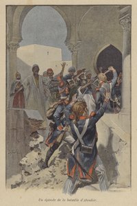 En episode under slaget ved Abukir, Egypten, 1799
