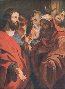 Jesus instruerer Nikodemus, Bibbys Annual, 1916-17