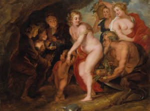 Uden Ceres og Bacchus ville Venus fryse, ca. 1650 (olie på eg)